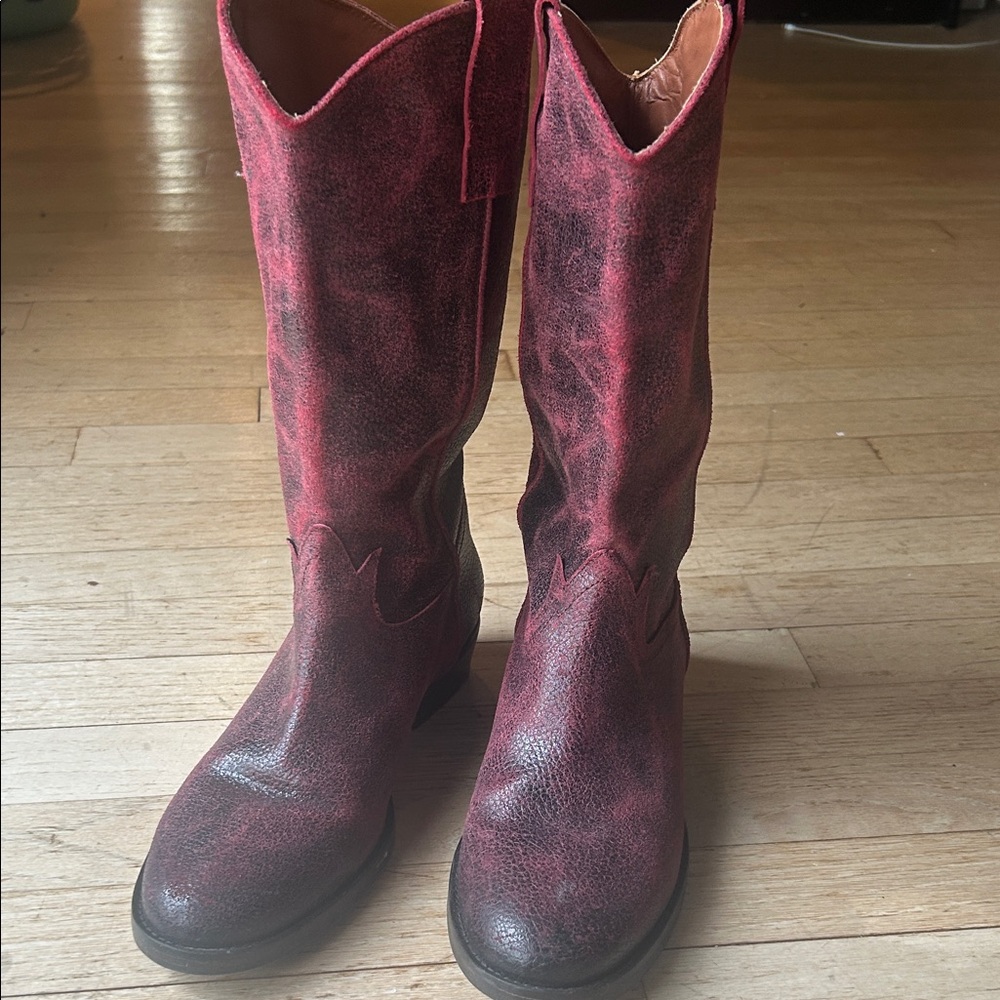 Free People Dylan Red Western/Cowboy Boots